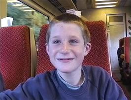 Alasdair Green, joined by the rest of Group 1 on their fourth and final train of the day, the 11:47 from Crewe